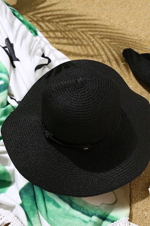 Foldable Wide Brim Summer Straw Hat